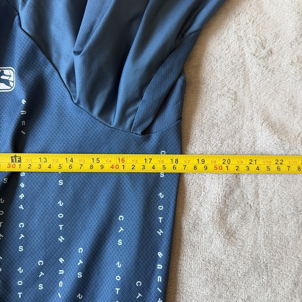 Giordana Women's Blue Cycling Jersey Shirt Size XL Zip - Picture 5 of 7
